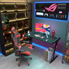 Z-förmiger, umweltfreundlicher 100/120/140 cm Gaming-Schreibtisch für das Büro Z2-7