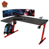 Aor Esports L-förmiger, umweltfreundlicher RGB-Gaming-Schreibtisch aus Spanplatte, 140/160 cm, L1-7