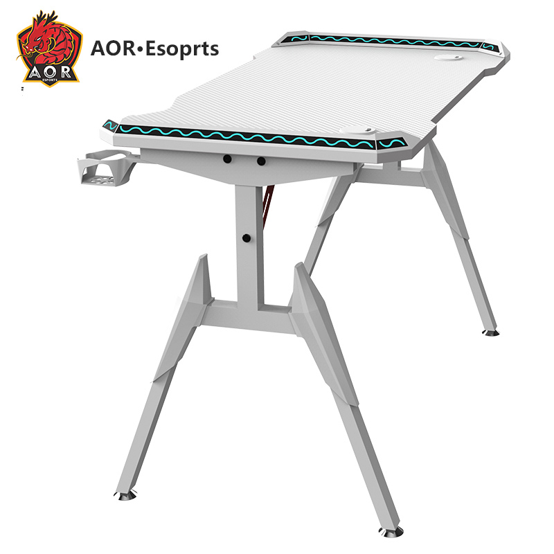 T-förmiger, umweltfreundlicher, ergonomisch gestalteter Büro-Gaming-Schreibtisch T1-C